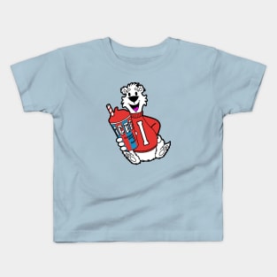 Icee Drink Bear Mascot Kids T-Shirt